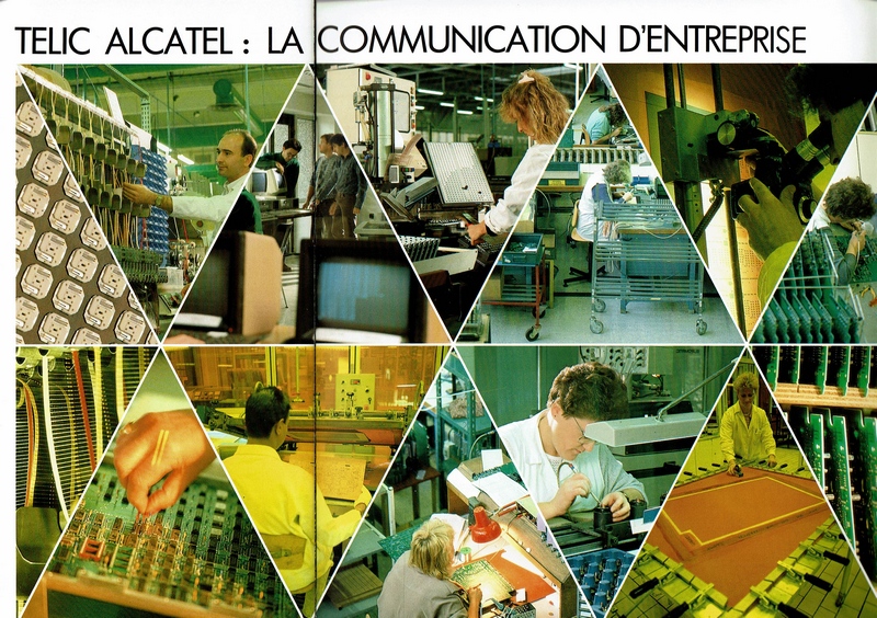 Site de fabrication d'Alcatel à Illkirch en Alsace